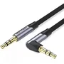 CABLE AUDIO ESTEREO ACODADO JACK 3.5/M JACK 3.5/M 3 M GRIS VENTION